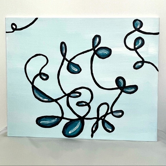 💚 Original acrylic painting sold by the artist 16” x 20” - Picture 1 of 5